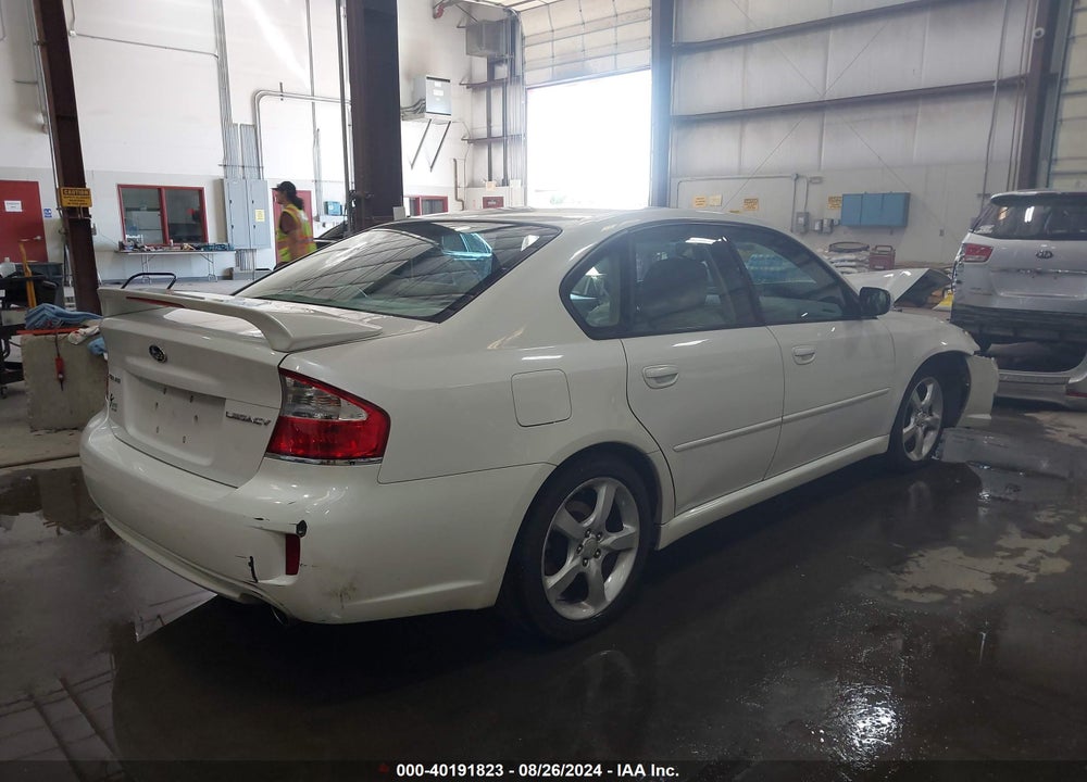 2008 SUBARU LEGACY 2.5I LIMITED VIN: 4S3BL626787224941