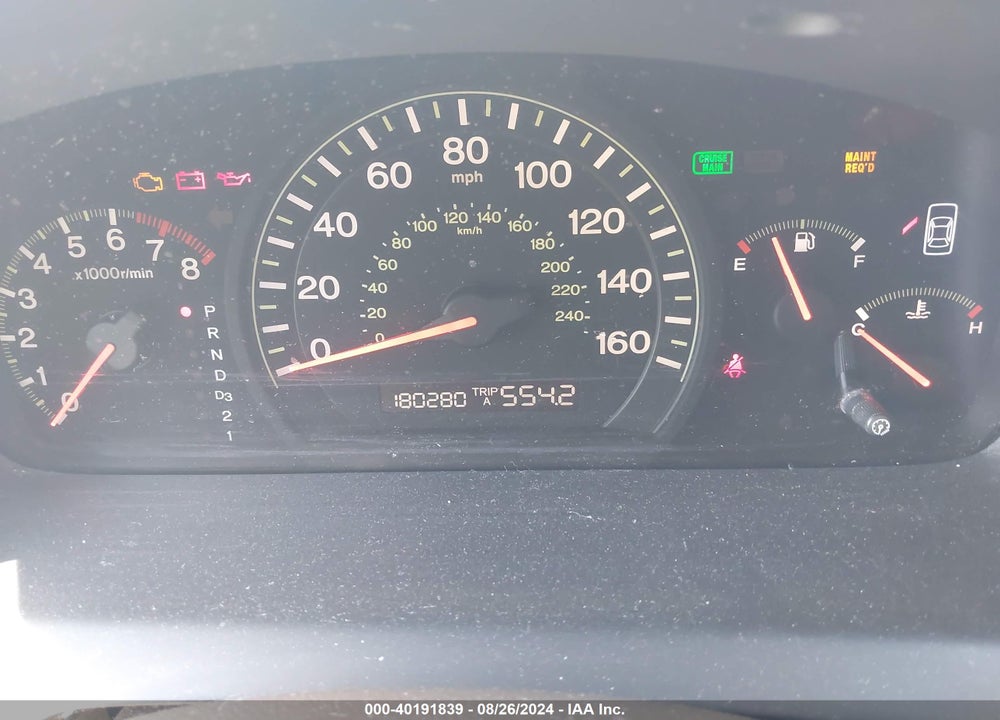 2003 HONDA ACCORD 2.4 EX VIN: JHMCM56673C004834