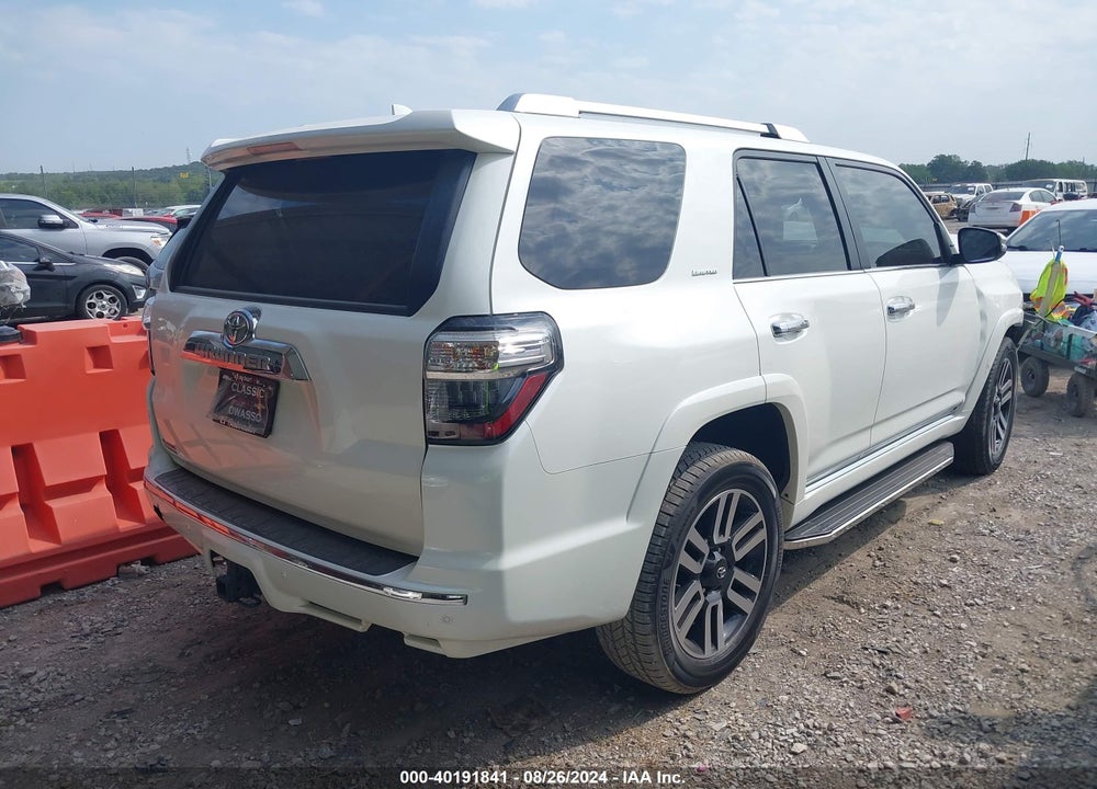 2018 TOYOTA 4RUNNER LIMITED VIN: JTEBU5JR9J5543404