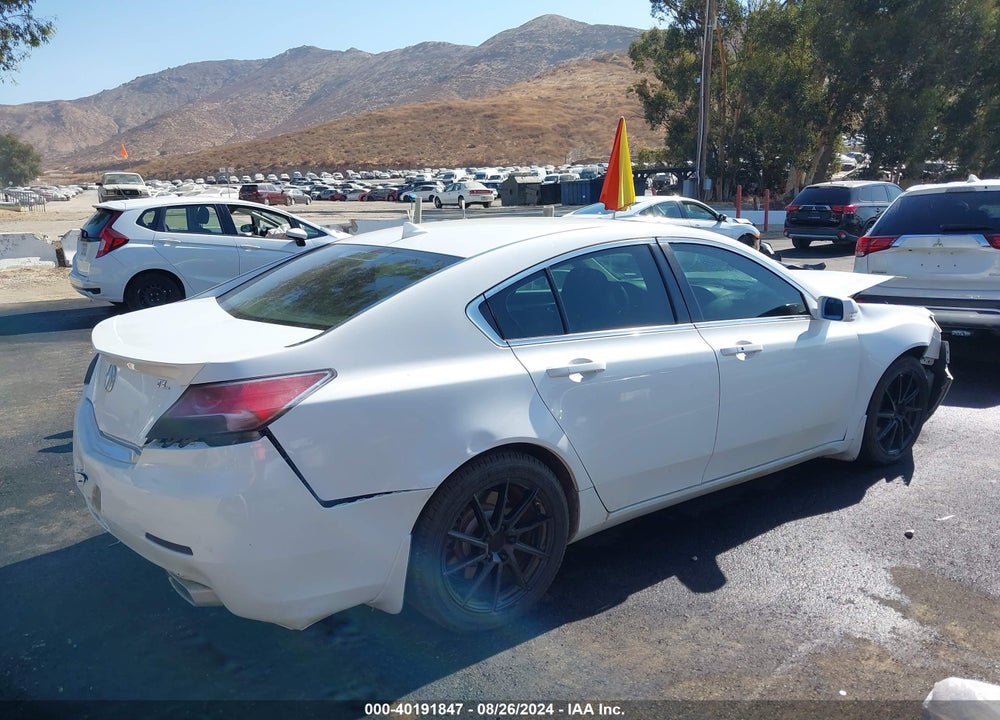 2012 ACURA TL 3.5 VIN: 19UUA8F56CA024593
