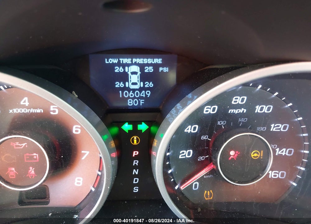 2012 ACURA TL 3.5 VIN: 19UUA8F56CA024593
