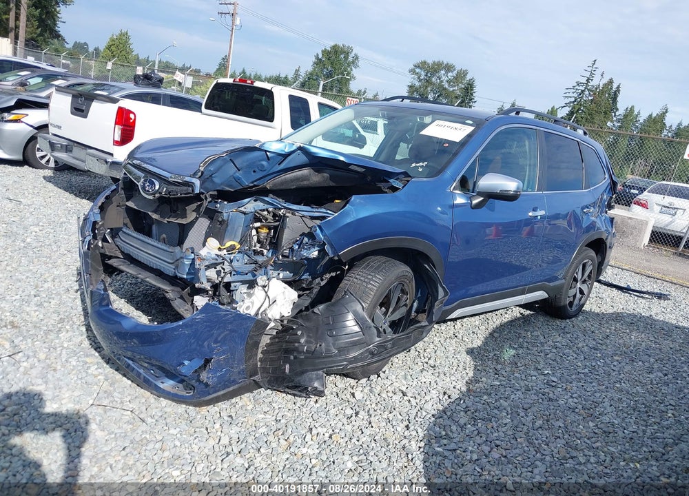 2019 SUBARU FORESTER TOURING VIN: JF2SKAWC4KH550673
