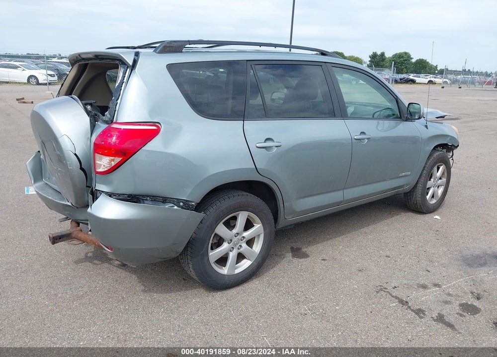 2008 TOYOTA RAV4 LIMITED VIN: JTMZD31V786067551