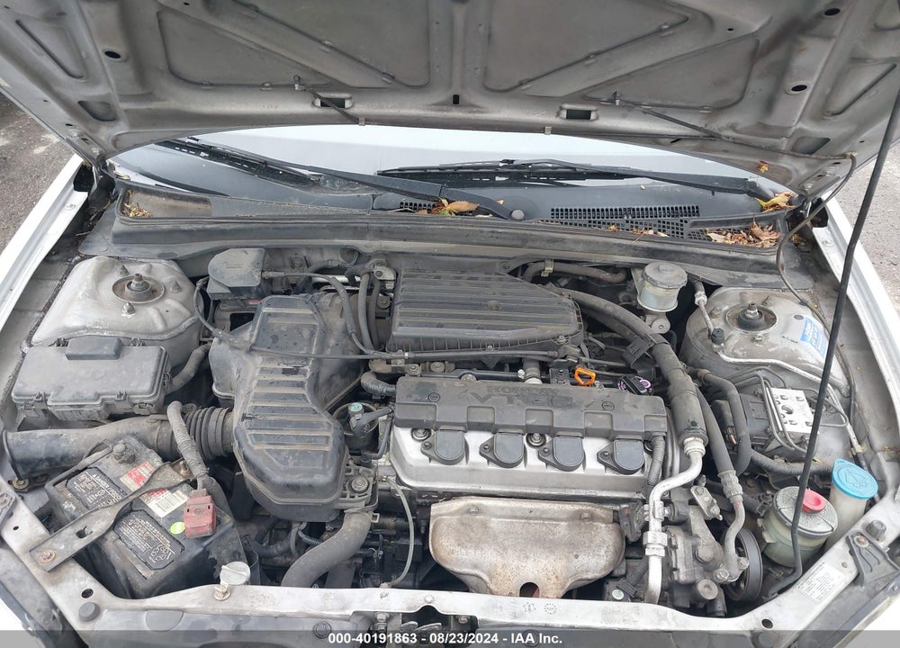 2001 HONDA CIVIC EX VIN: 2HGES26701H571342