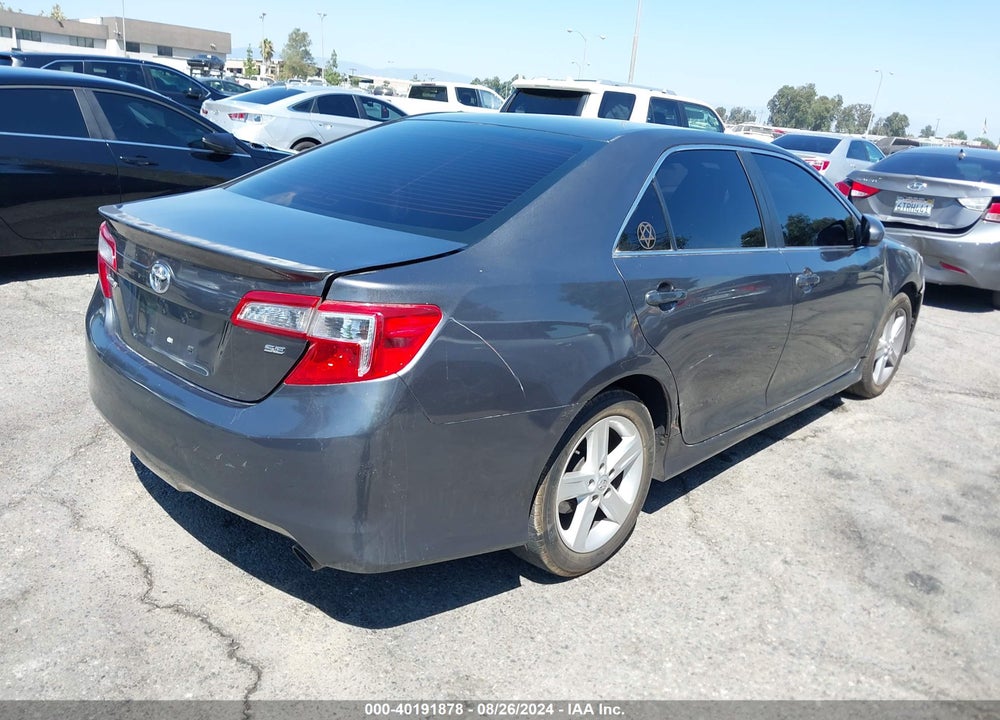 2014 TOYOTA CAMRY SE VIN: 4T1BF1FK5EU464421