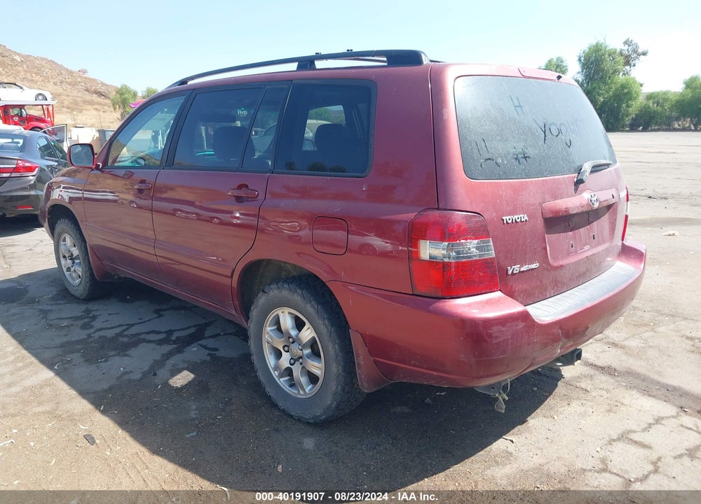 2004 TOYOTA HIGHLANDER V6 VIN: JTEEP21A440006096