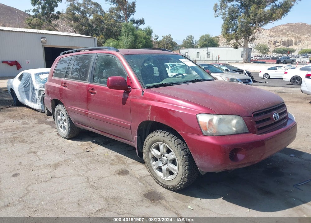 2004 TOYOTA HIGHLANDER V6 VIN: JTEEP21A440006096