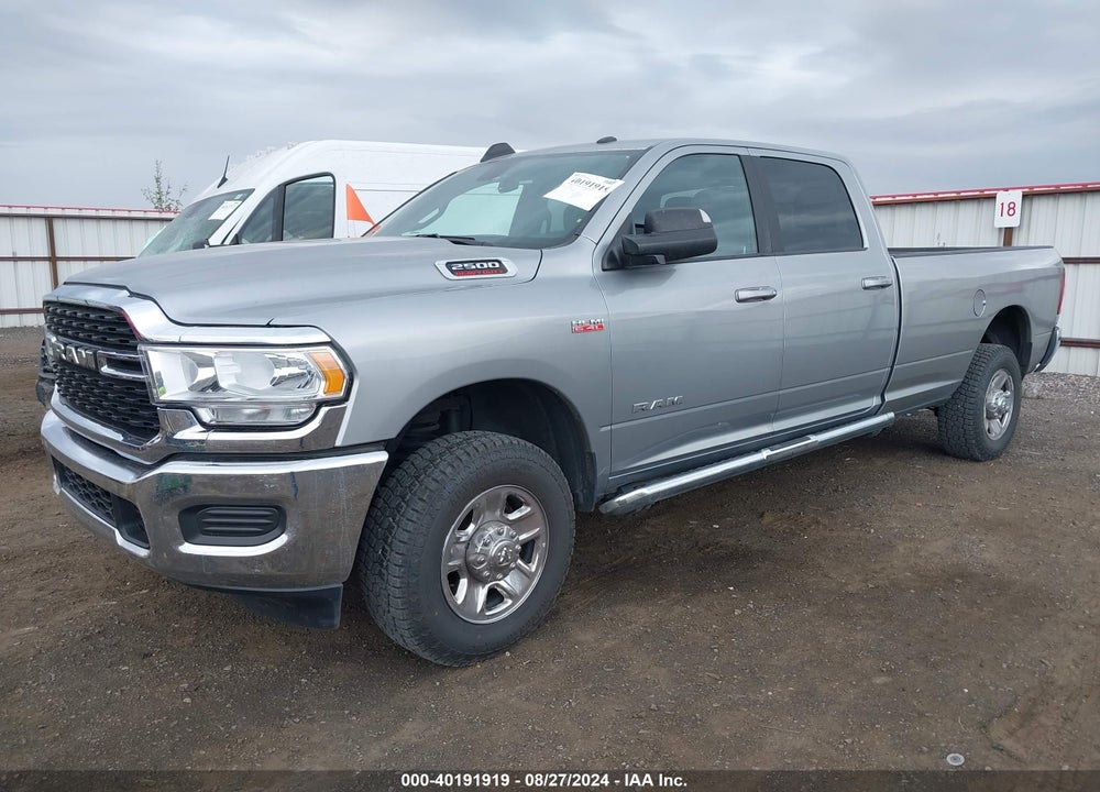 2022 RAM 2500 BIG HORN 4X4 8' BOX VIN: 3C6UR5JJ5NG248444