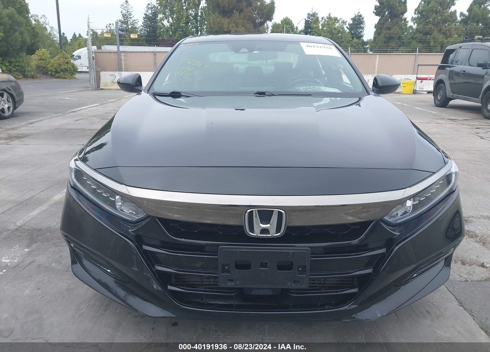 2018 HONDA ACCORD SPORT VIN: 1HGCV1F3XJA199190