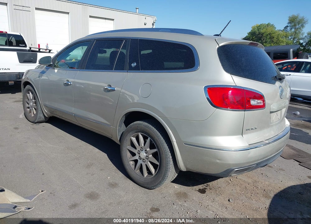 2014 BUICK ENCLAVE LEATHER VIN: 5GAKRBKD8EJ357746