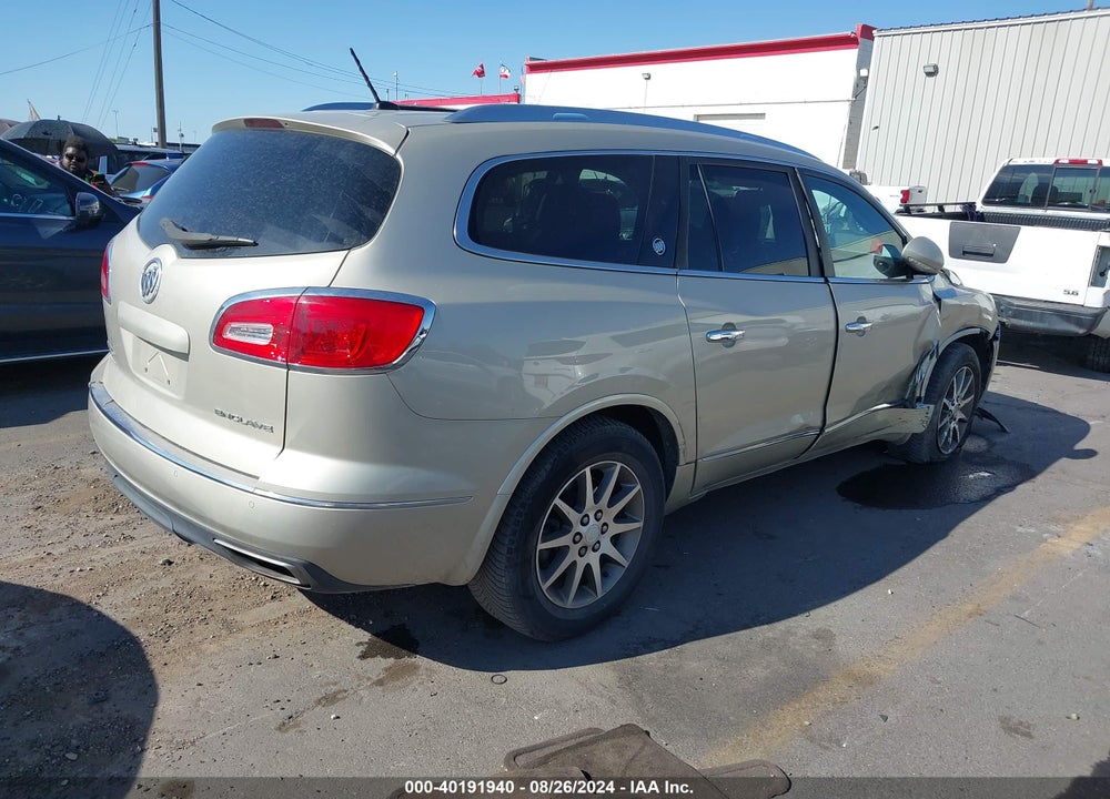 2014 BUICK ENCLAVE LEATHER VIN: 5GAKRBKD8EJ357746