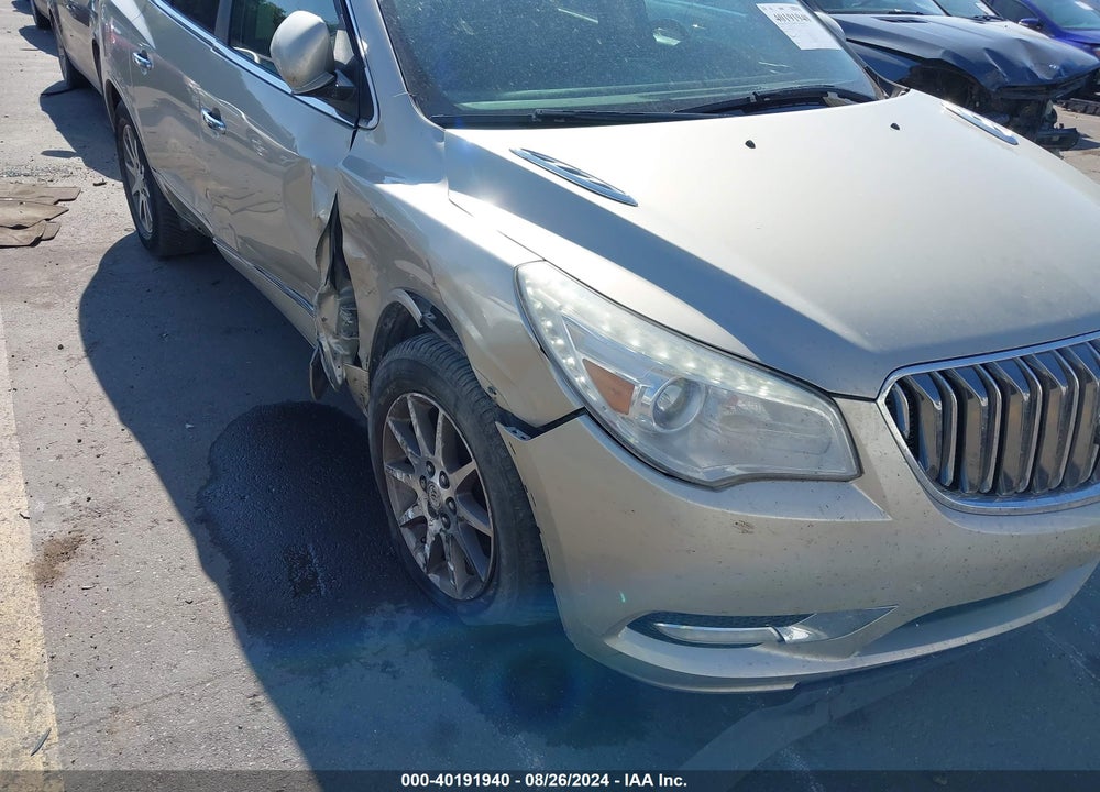 2014 BUICK ENCLAVE LEATHER VIN: 5GAKRBKD8EJ357746