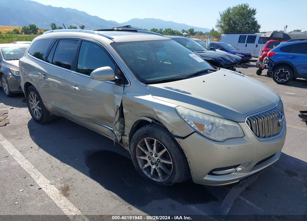 2014 BUICK ENCLAVE LEATHER VIN: 5GAKRBKD8EJ357746