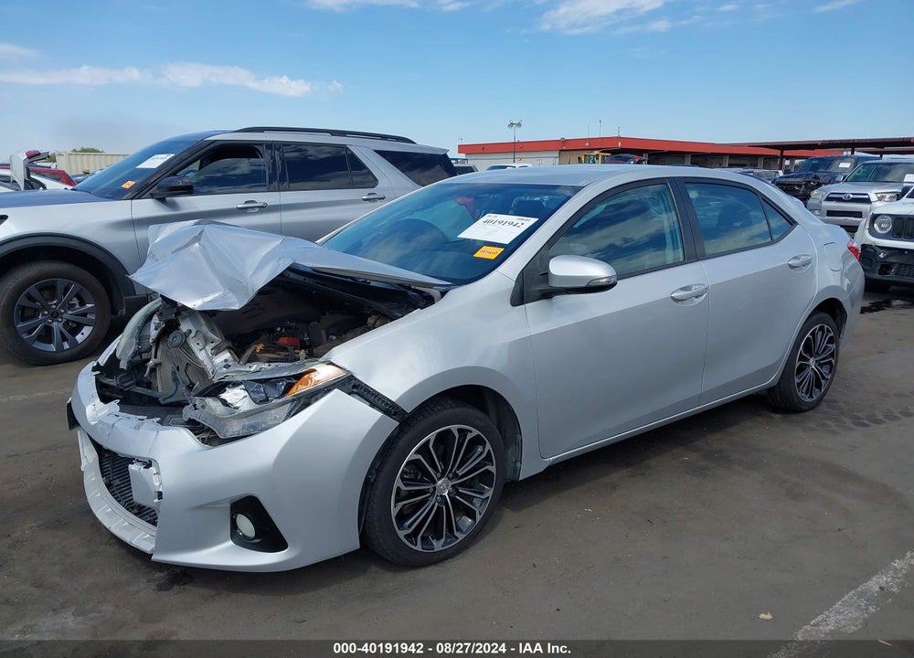 2015 TOYOTA COROLLA S PLUS VIN: 5YFBURHE0FP248622