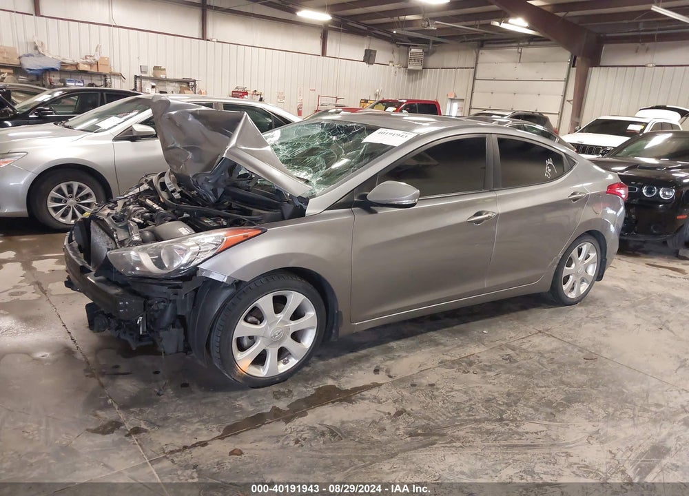 2013 HYUNDAI ELANTRA LIMITED VIN: KMHDH4AE9DU605057