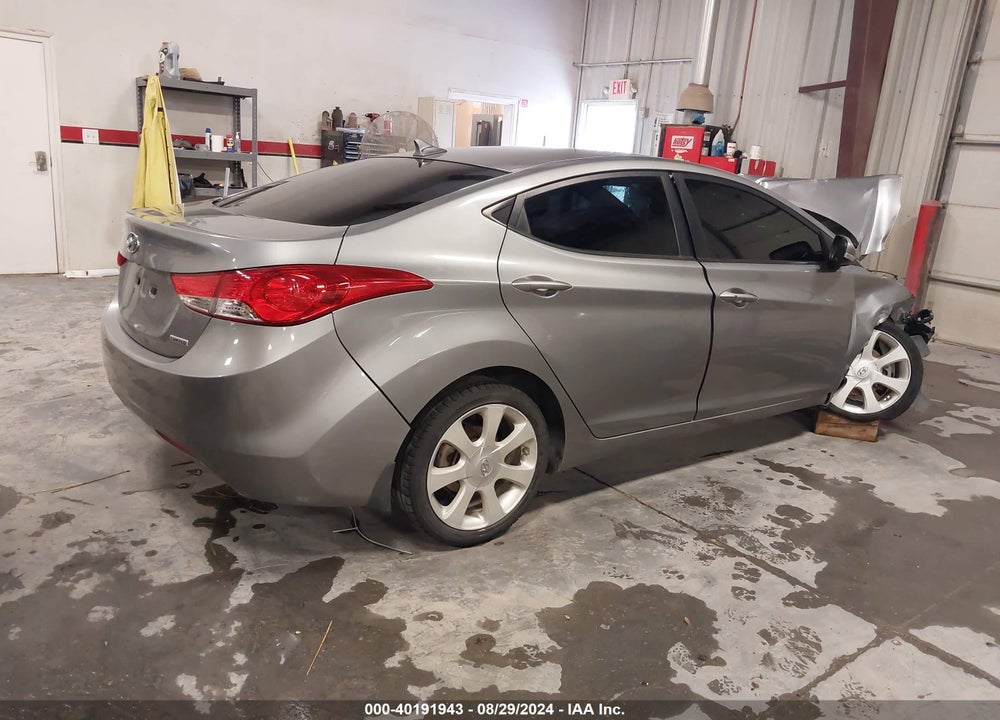 2013 HYUNDAI ELANTRA LIMITED VIN: KMHDH4AE9DU605057