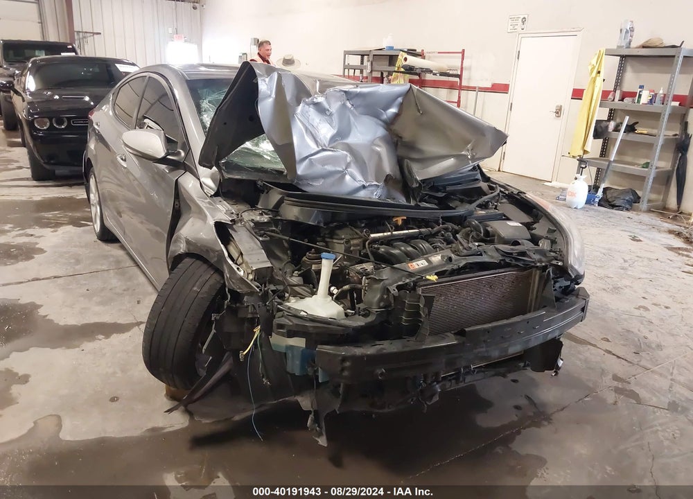 2013 HYUNDAI ELANTRA LIMITED VIN: KMHDH4AE9DU605057