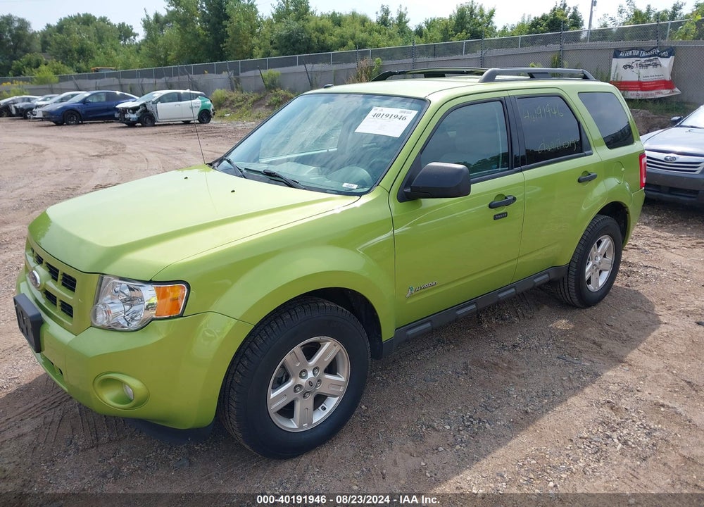 2011 FORD ESCAPE HYBRID VIN: 1FMCU4K34BKC23418