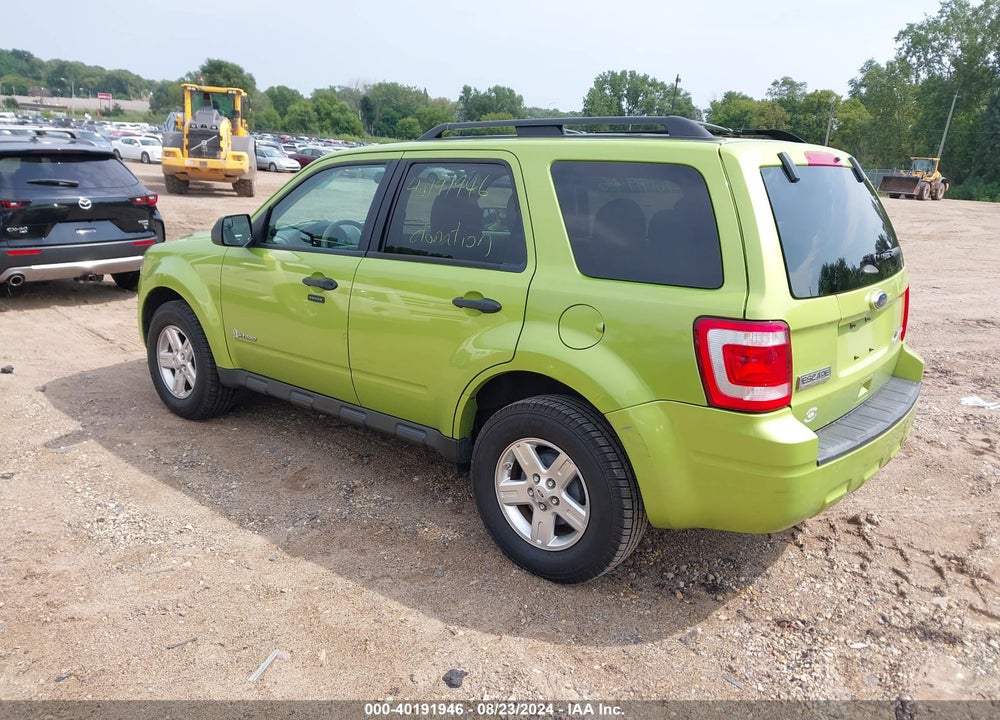 2011 FORD ESCAPE HYBRID VIN: 1FMCU4K34BKC23418