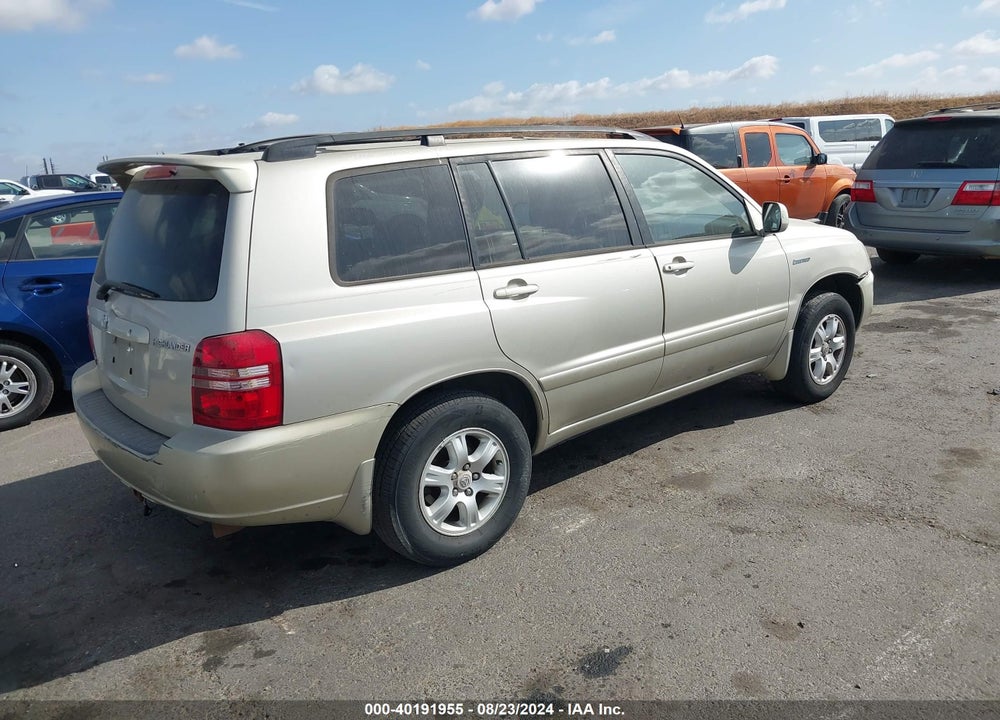 2003 TOYOTA HIGHLANDER LIMITED V6 VIN: JTEHF21A330103742