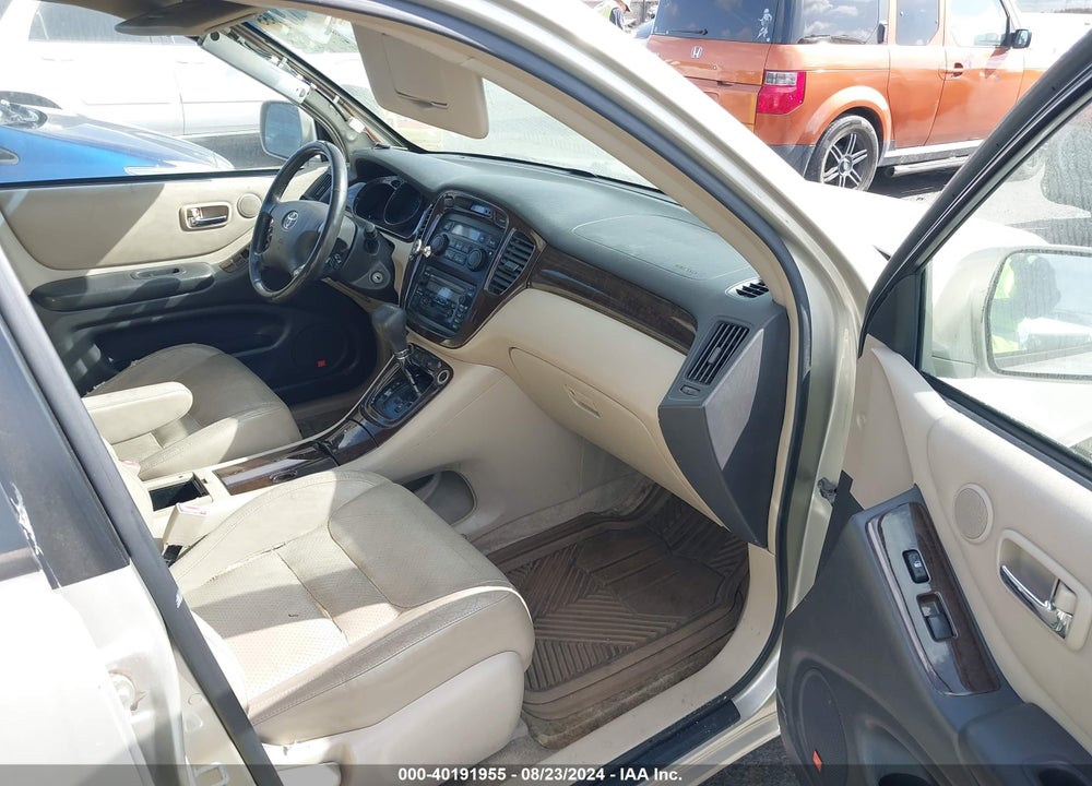 2003 TOYOTA HIGHLANDER LIMITED V6 VIN: JTEHF21A330103742