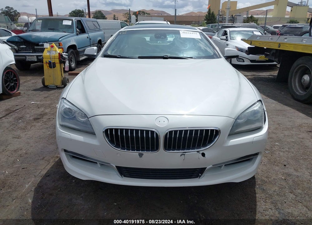 2013 BMW 640I GRAN COUPE VIN: WBA6A0C55DDZ04100