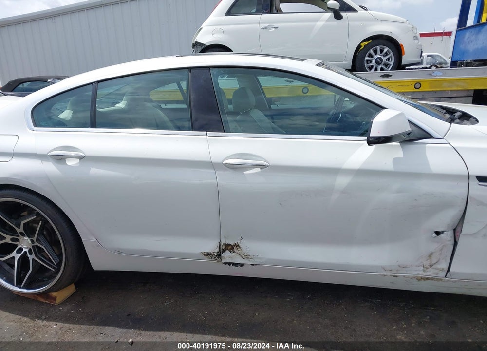 2013 BMW 640I GRAN COUPE VIN: WBA6A0C55DDZ04100