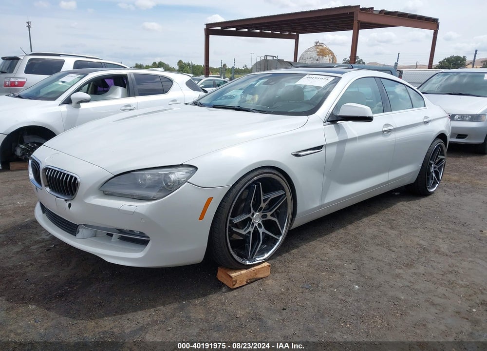 2013 BMW 640I GRAN COUPE VIN: WBA6A0C55DDZ04100