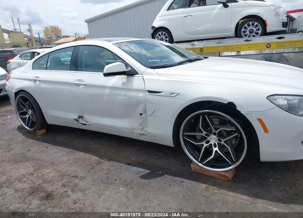 2013 BMW 640I GRAN COUPE VIN: WBA6A0C55DDZ04100