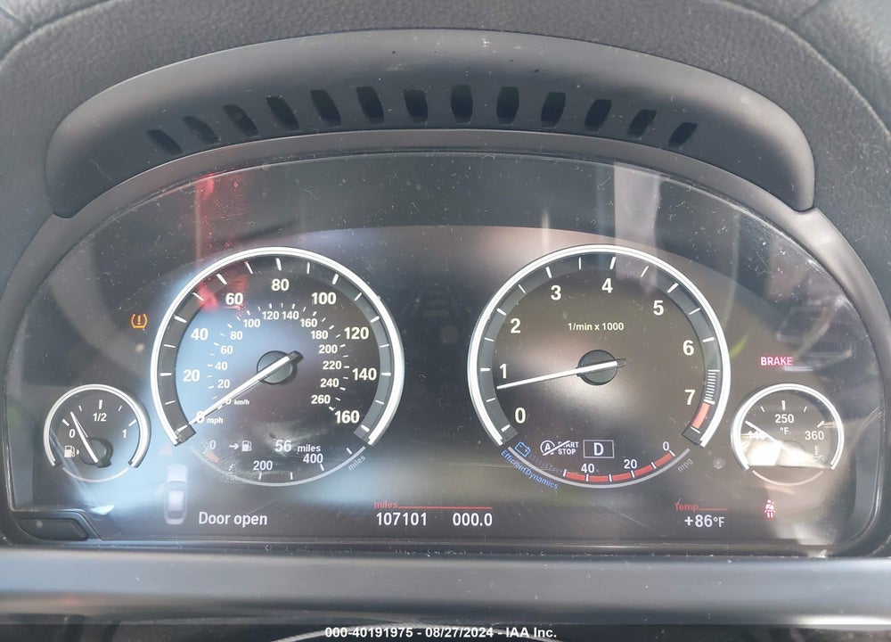 2013 BMW 640I GRAN COUPE VIN: WBA6A0C55DDZ04100