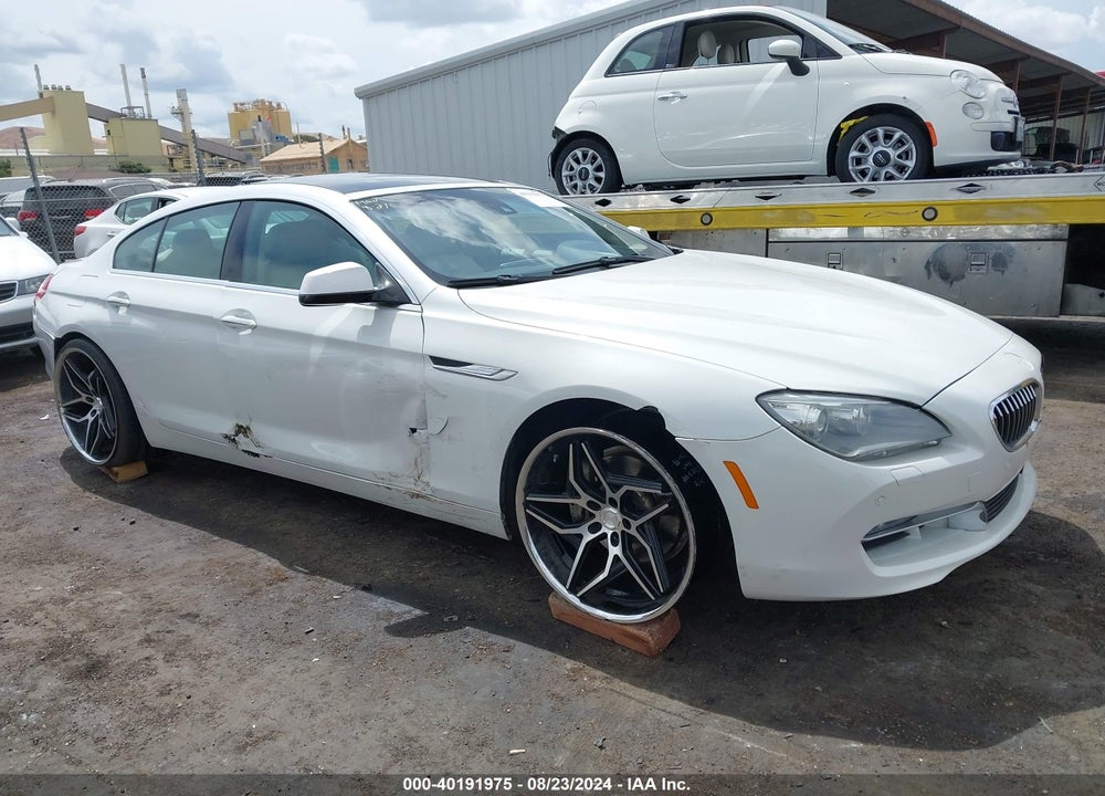 2013 BMW 640I GRAN COUPE VIN: WBA6A0C55DDZ04100