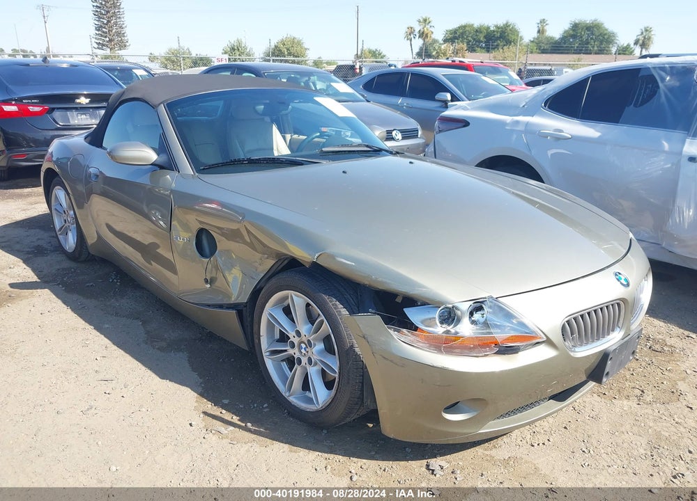 2004 BMW Z4 3.0I VIN: 4USBT53534LU08365
