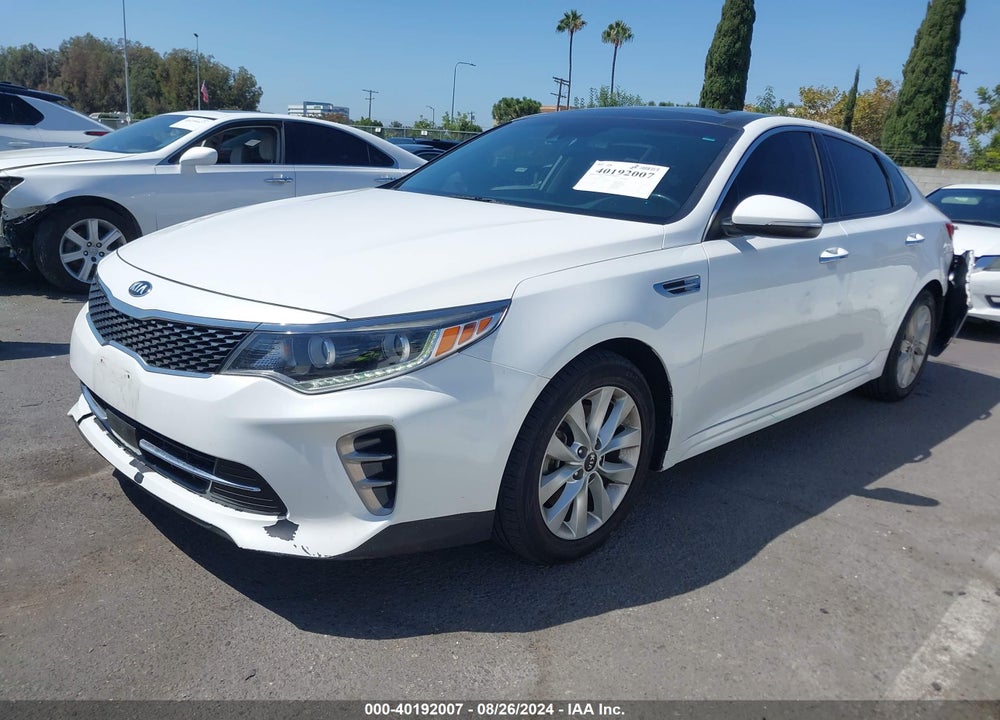 2017 KIA OPTIMA EX VIN: 5XXGU4L38HG172271
