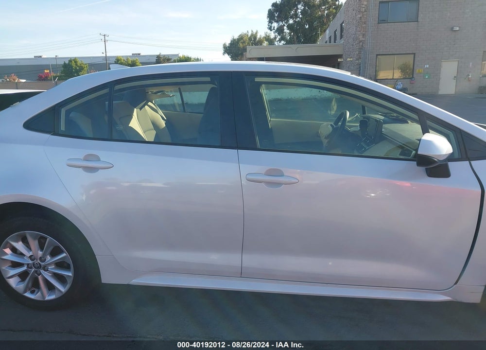 2022 TOYOTA COROLLA LE VIN: JTDVPMAE6N3030984