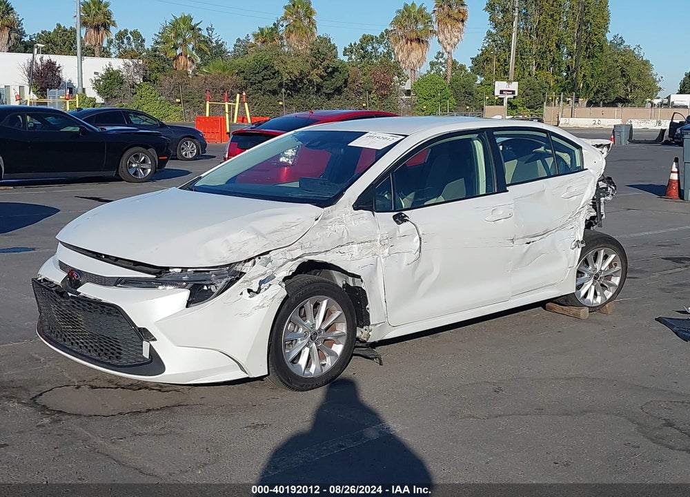 2022 TOYOTA COROLLA LE VIN: JTDVPMAE6N3030984