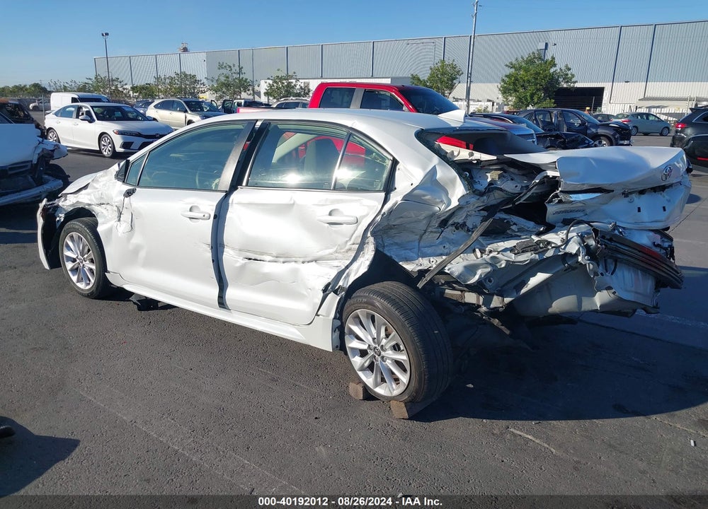 2022 TOYOTA COROLLA LE VIN: JTDVPMAE6N3030984
