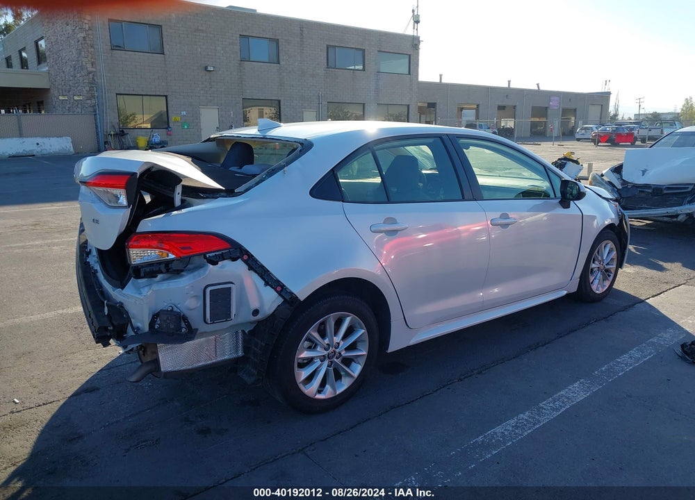 2022 TOYOTA COROLLA LE VIN: JTDVPMAE6N3030984
