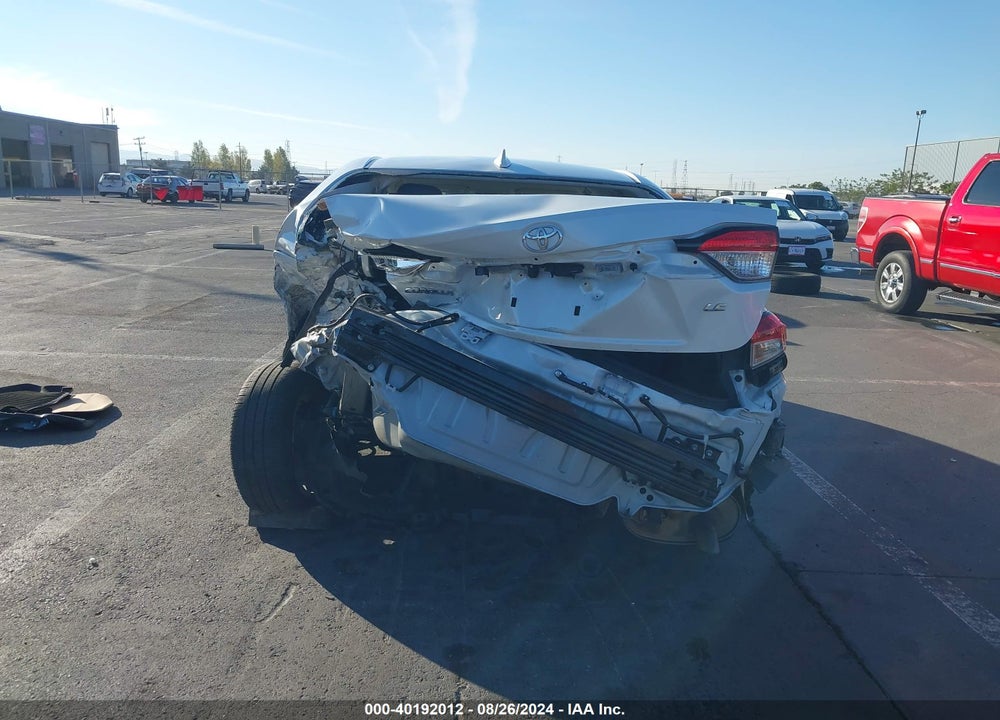 2022 TOYOTA COROLLA LE VIN: JTDVPMAE6N3030984