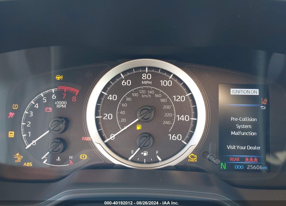 2022 TOYOTA COROLLA LE VIN: JTDVPMAE6N3030984