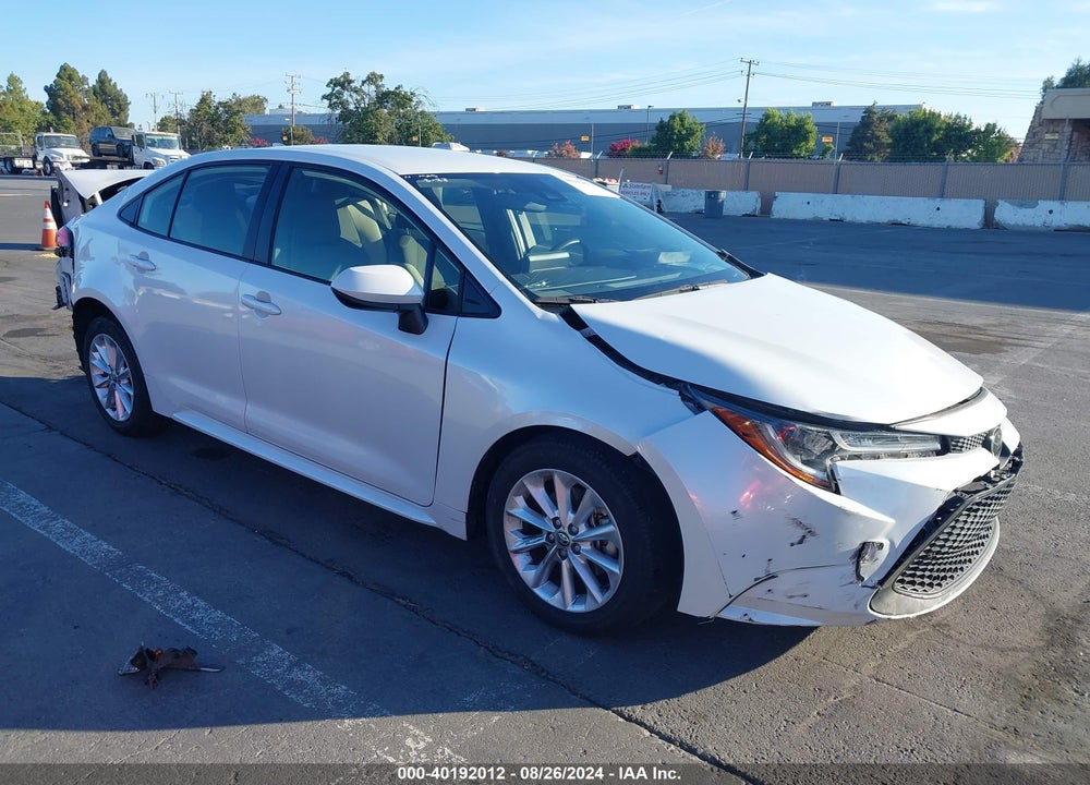 2022 TOYOTA COROLLA LE VIN: JTDVPMAE6N3030984