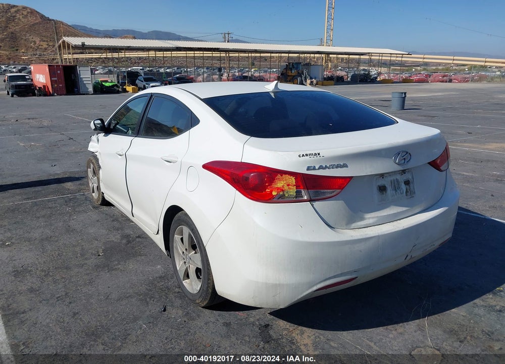 2012 HYUNDAI ELANTRA GLS VIN: 5NPDH4AE0CH142240