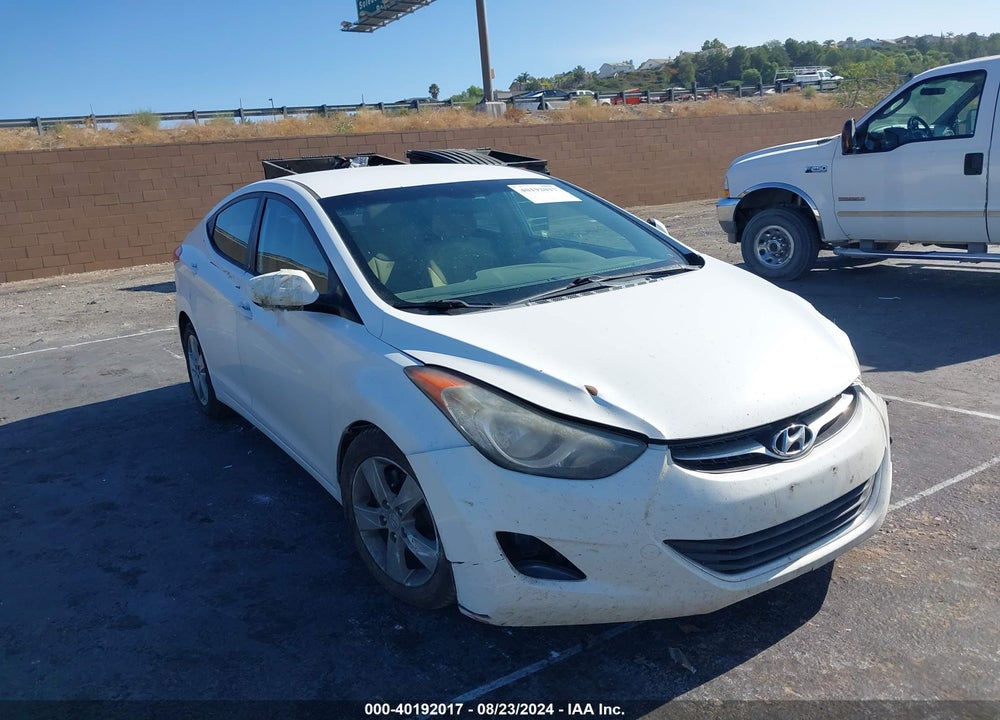 2012 HYUNDAI ELANTRA GLS VIN: 5NPDH4AE0CH142240