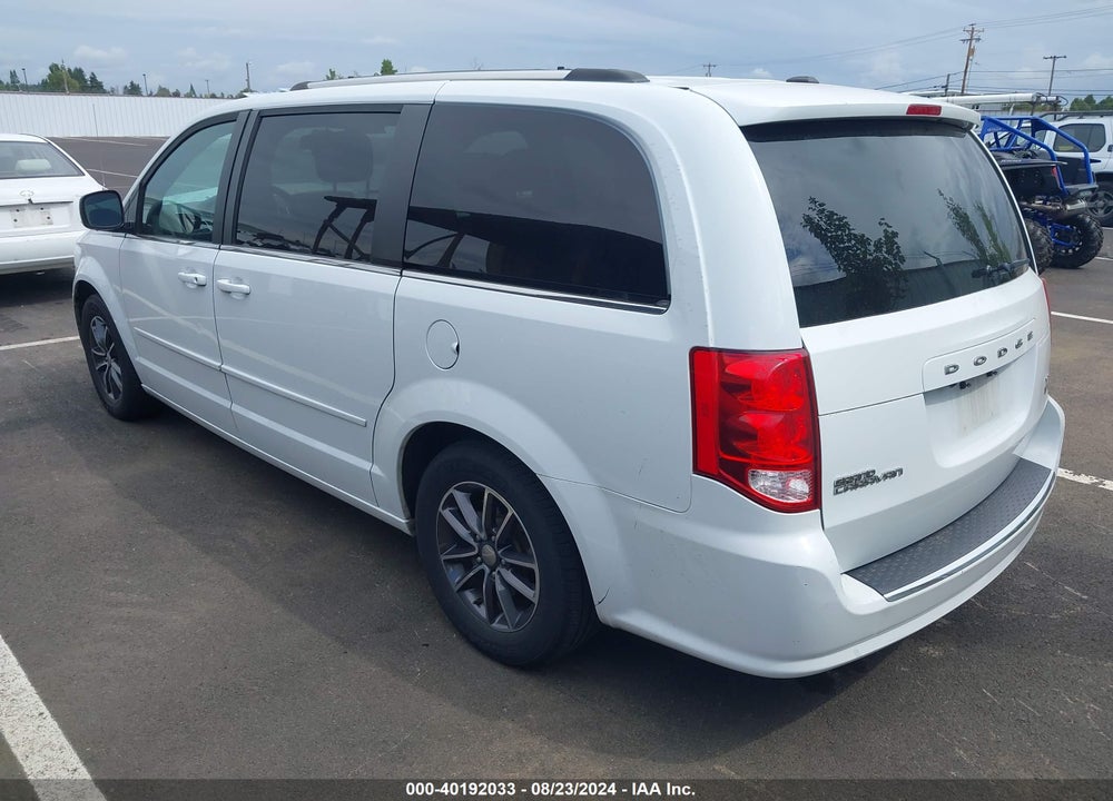 2017 DODGE GRAND CARAVAN SXT VIN: 2C4RDGCG0HR808136
