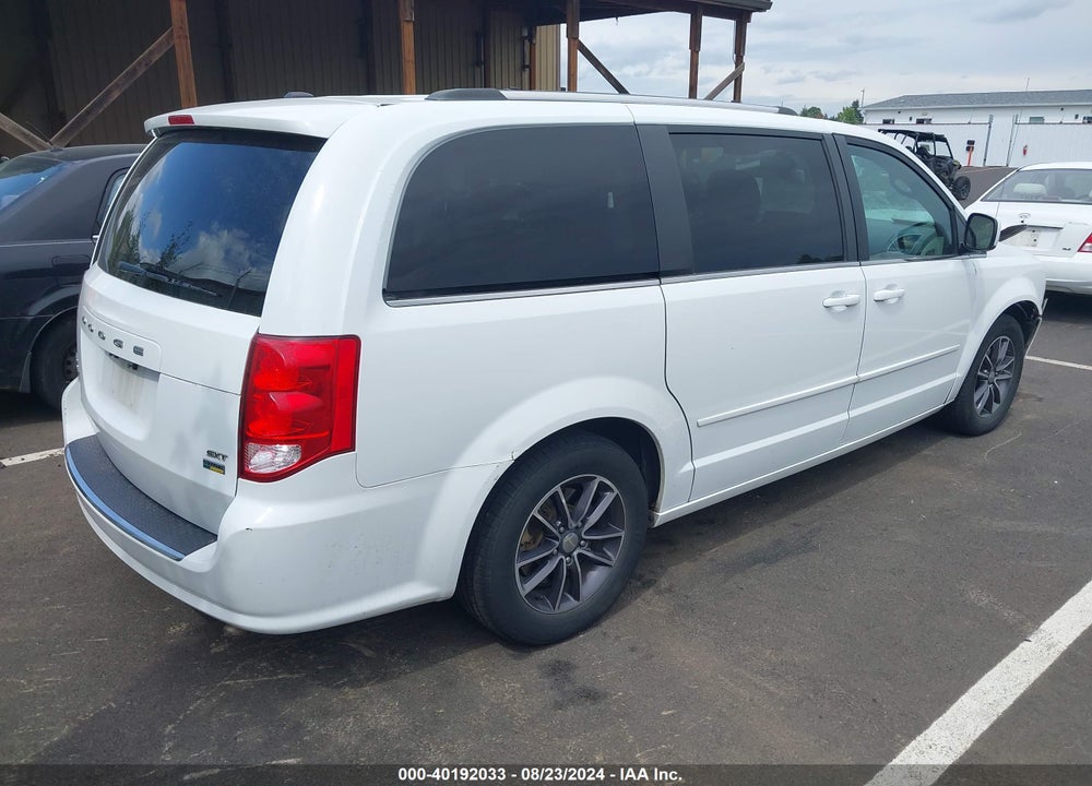 2017 DODGE GRAND CARAVAN SXT VIN: 2C4RDGCG0HR808136