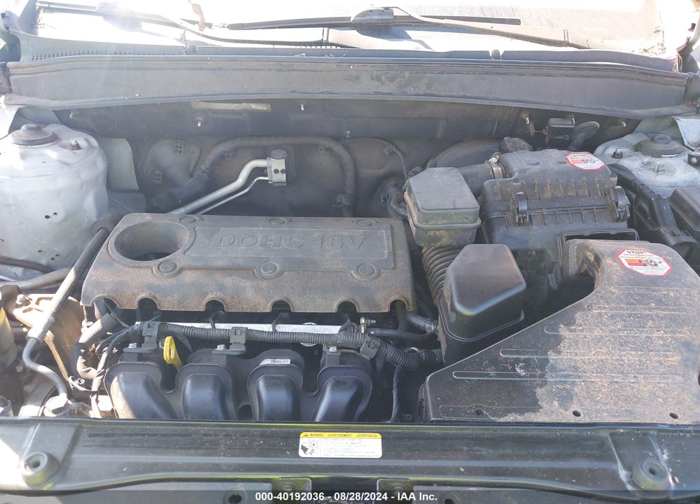 2011 HYUNDAI SANTA FE GLS VIN: 5XYZG3AB9BG002427