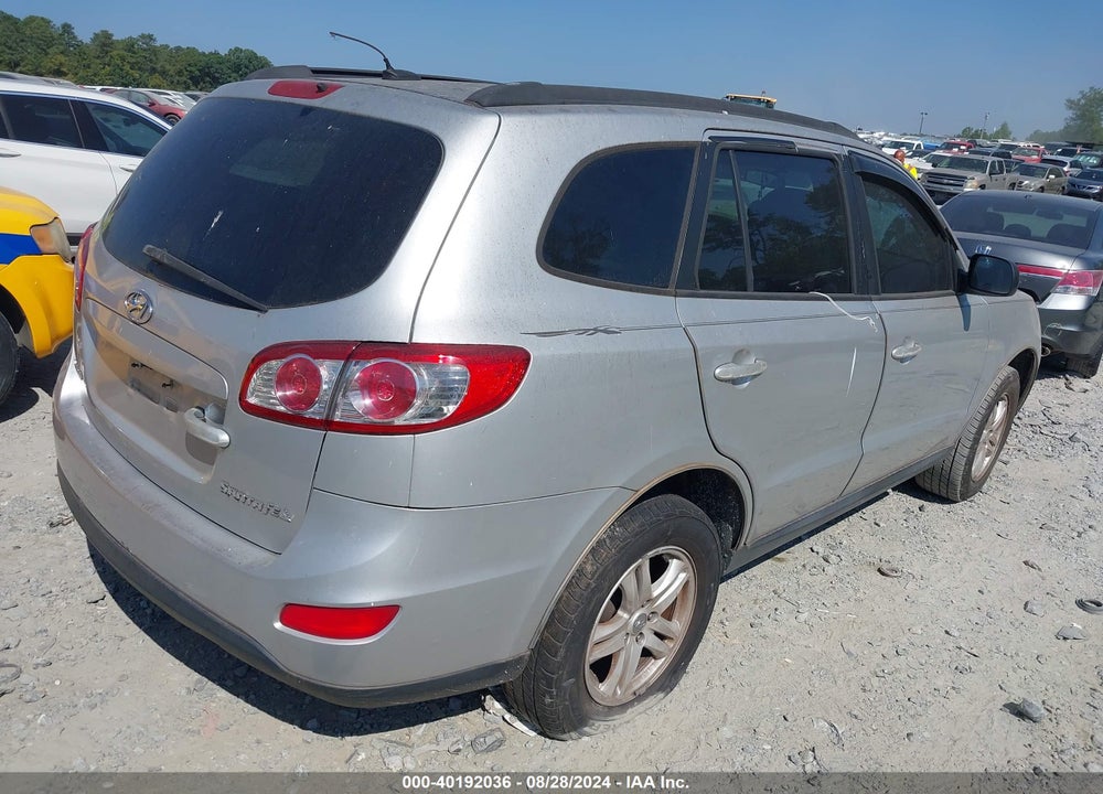 2011 HYUNDAI SANTA FE GLS VIN: 5XYZG3AB9BG002427