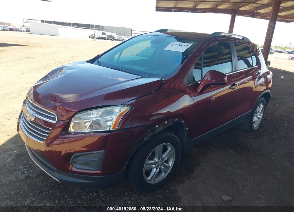 2016 CHEVROLET TRAX LT VIN: 3GNCJPSB2GL256193