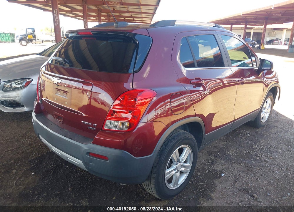 2016 CHEVROLET TRAX LT VIN: 3GNCJPSB2GL256193