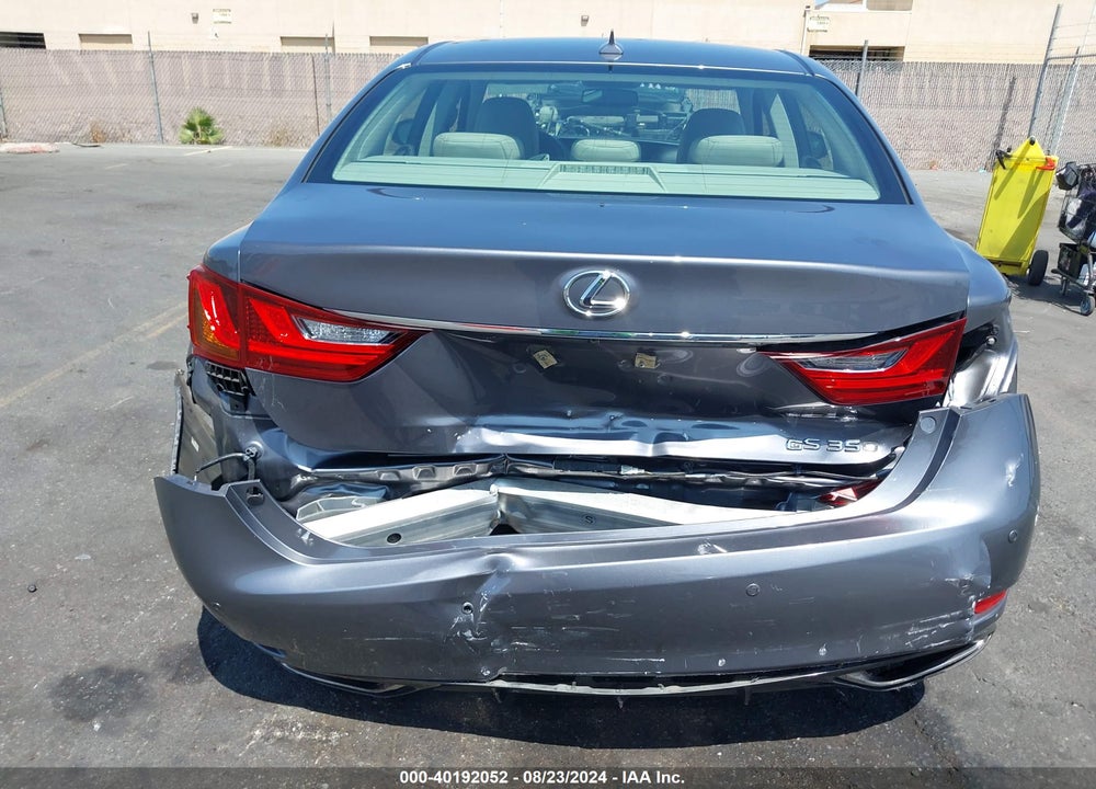 2013 LEXUS GS 350 VIN: JTHBE1BL6D5002480