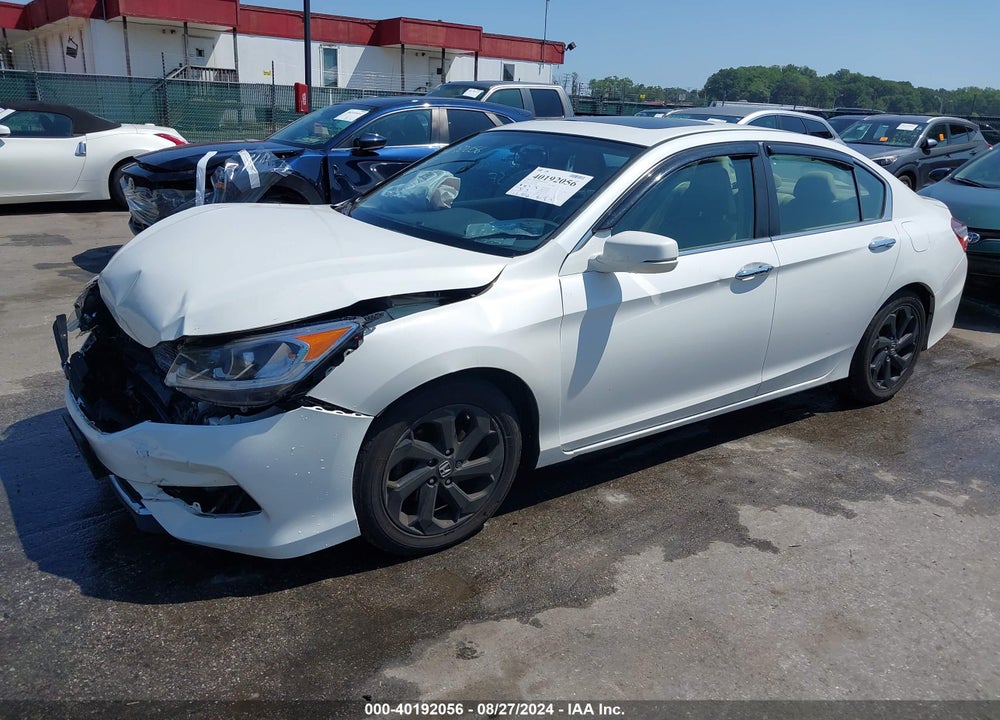2016 HONDA ACCORD EX-L VIN: 1HGCR2F89GA005201